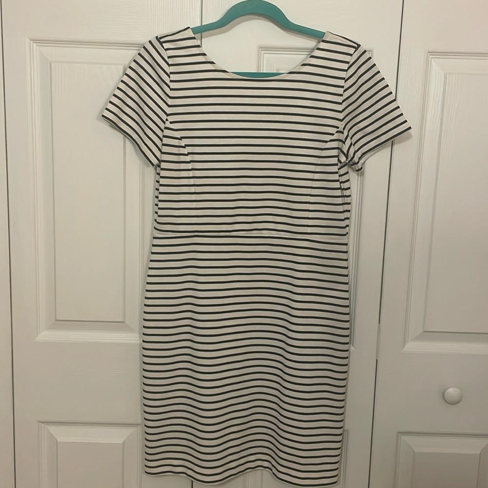 Banana Republic Striped Bodycon Dress
